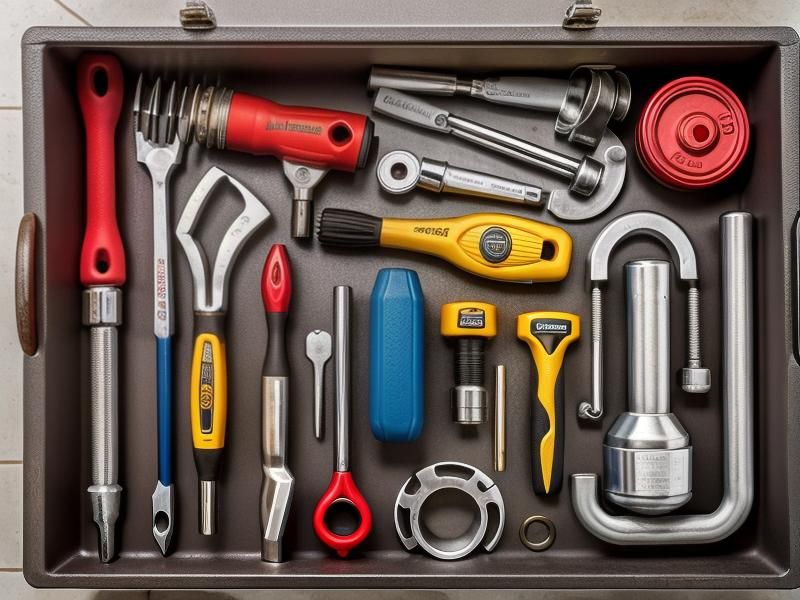 Plumbing tools and equipment used for residential plumbing services on Manitoulin Island